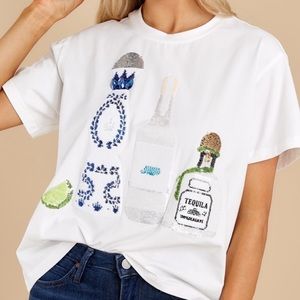 QUEEN OF SPARKLES tequila tee